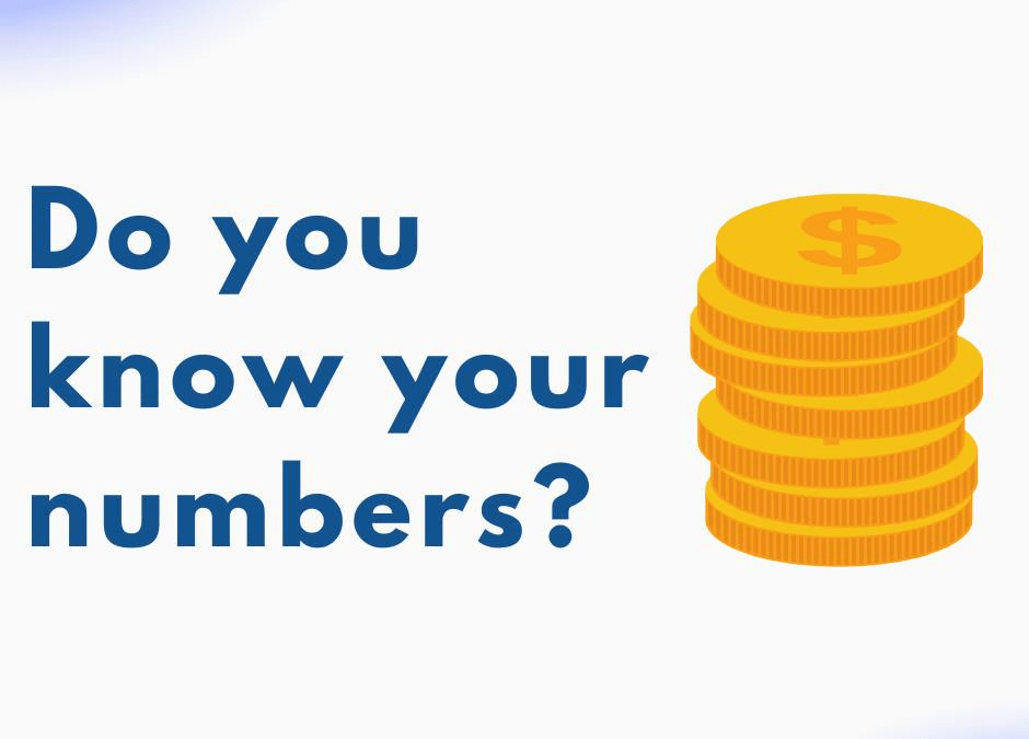Do you know your numbers?